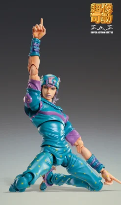 Super Action Statue Jojo's Bizarre Adventure Part 7 Steel Ball Run Johnny Joestar Second