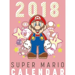 Super Mario 2018 Calendar