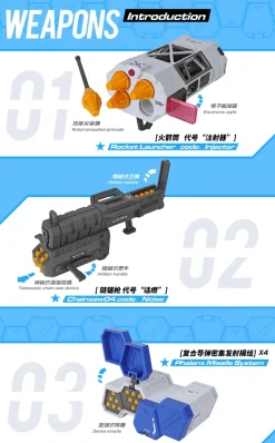 Super-Maneuver Armored Walker C.A.T-04 Zhen 1/60 Scale Plastic Model Kit