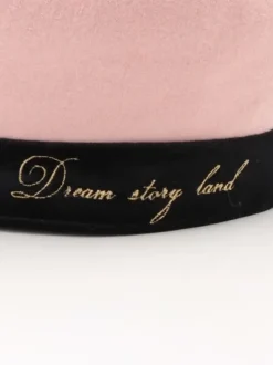 Swankiss Dot Ribbon Tulle Beret