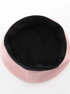 Swankiss Dot Ribbon Tulle Beret