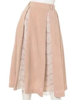 Swankiss Frame Embroidered Long Skirts