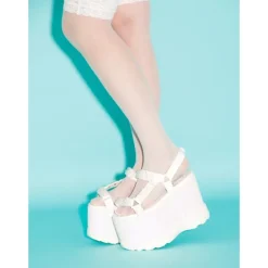 Swankiss Lamé Flower Sandals