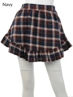 Swankiss MiMi Check Pattern Skirt