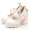 Swankiss Rabbit Heel Shoes