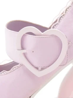 Swankiss Rabbit Heel Shoes