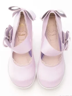 Swankiss Rabbit Heel Shoes