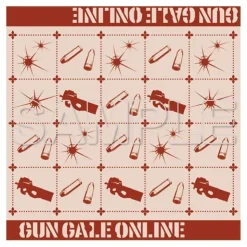 Sword Art Online Alternative: Gun Gale Online Jacquard Hand Towel
