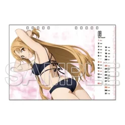 Sword Art Online Asuna 2021 Desktop Calendar