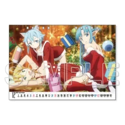 Sword Art Online Heroines 2020 Desktop Calendar