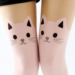 Takeuchi Color Animal Fake Thigh-High Tights