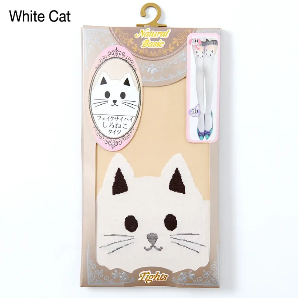 Takeuchi Color Animal Fake Thigh-High Tights