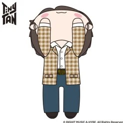 Tera Jumbo Lying Down Plush BTS TinyTAN Jung Kook: Dynamite Ver.