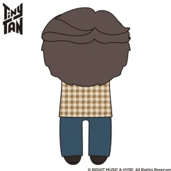 Tera Jumbo Lying Down Plush BTS TinyTAN Jung Kook: Dynamite Ver.