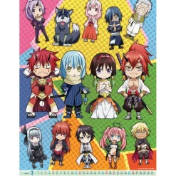 That Time I Got Reincarnated as a Slime the Movie: Scarlet Bond 2023 Calendar