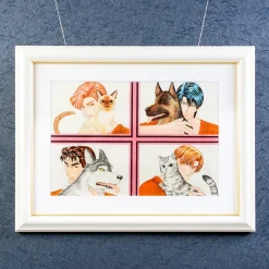 The Animals Original Artwork by Kazuma Kodaka