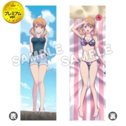 The Cafe Terrace and Its Goddesses Dakimakura Pillow Cover Premium Riho Tsukishima (Re-run)