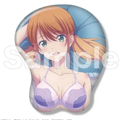 The Cafe Terrace and Its Goddesses Oppai Mouse Pad Riho Tsukishima