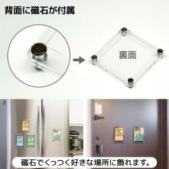 The Case 99 Magnetic Display Case: Chocolate Sticker Size R (Set of 5)