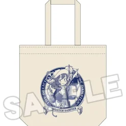 The Delicious Adventures of Dampie Canvas Zipped Pocket Tote With Original Illustration