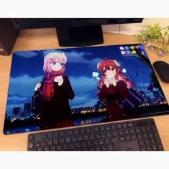 The Demon Girl Next Door Season 2 Rubber Mat Yuko Yoshida & Momo Chiyoda: Yorimichi Ver.