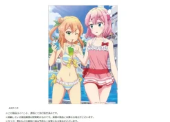 The Demon Girl Next Door Season 2 A3-Size Fabric Poster Momo & Mikan