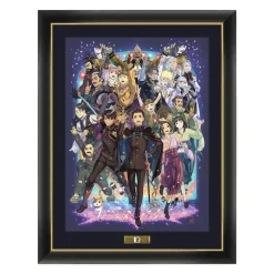 The Great Ace Attorney 10th Anniversary Banquet of Flowers Chara Fine Graph w/ Frame