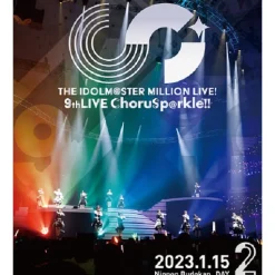 The Idolm@ster Million Live! 9th Live ChoruSp@rkle!! Live Blu-ray (2-Disc Set)