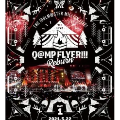The Idolm@ster Million Live! 7th Live Q@mp Flyer!!! Reburn Live Blu-ray (2-Disc Set)