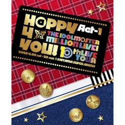 The Idolm@ster Million Live! 10th Live Tour Act-1 H@PPY 4 YOU! Live Blu-ray (First Limited Edition 4-Disc Set)