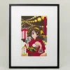 The Melancholy of Haruhi Suzumiya Natsu-Meguri 15498-Kei Ukiyo-e Woodblock Print