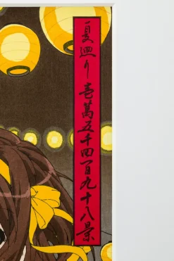 The Melancholy of Haruhi Suzumiya Natsu-Meguri 15498-Kei Ukiyo-e Woodblock Print