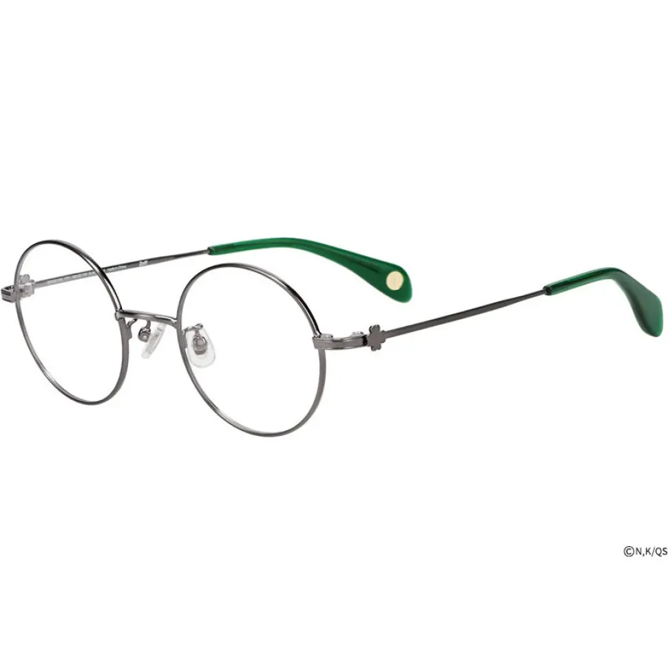 The Quintessential Quintuplets Specials2 Glass Frame w/ Original Eyeglass Case & Cleaning Cloth Set Yotsuba Nakano Model