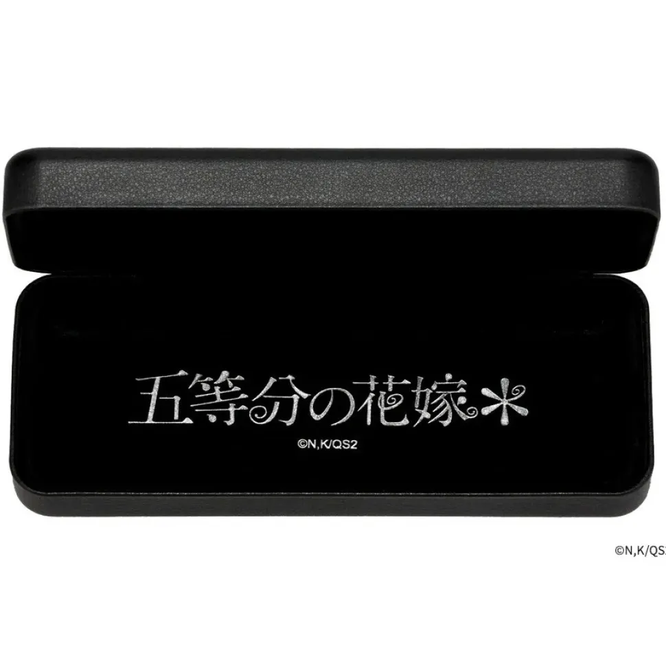 The Quintessential Quintuplets Specials2 Glass Frame w/ Original Eyeglass Case & Cleaning Cloth Set Yotsuba Nakano Model