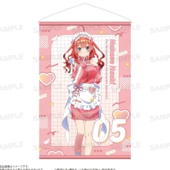 The Quintessential Quintuplets Specials 2 Double-Sided Tapestry Itsuki Nakano: Jersey Maid Ver.