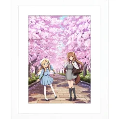 The Rising of the Shield Hero Season 4 A4 Chara Fine Graph Raphtalia & Filo: School Style Ver.