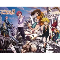 The Seven Deadly Sins Key Art 2 Premium Wall Scroll