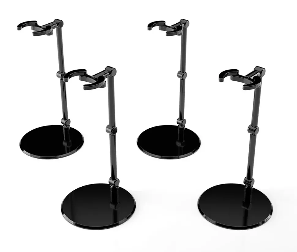 The Simple Stand Mini x4 Black (for Small Figures & Chibi Figures)