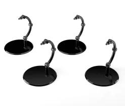 The Simple Stand Mini x4 Black (for Small Figures & Chibi Figures)