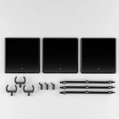 The Simple Stand x3 Black (for Figures & Models)