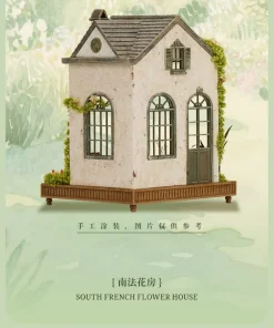 The South French Flower House 1/64 Scale Doll House