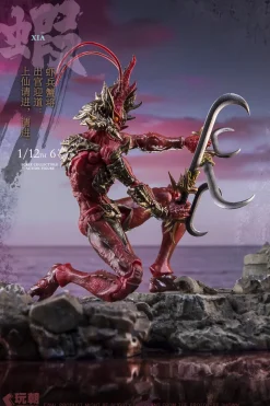 The Story of Mountain and Sea Series Shrimp Soldiers and Crab Generals Lang Ge 1/12 Scale Action Figure