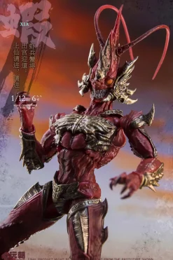 The Story of Mountain and Sea Series Shrimp Soldiers and Crab Generals Lang Ge 1/12 Scale Action Figure