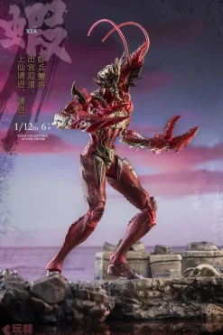 The Story of Mountain and Sea Series Shrimp Soldiers and Crab Generals Lang Ge 1/12 Scale Action Figure