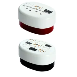 Three Cat Siblings Lacquerware Bento Boxes