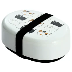 Three Cat Siblings Lacquerware Bento Boxes