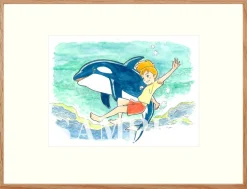 Tico and Friends Framed Art Print