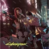 Tobista Cyberpunk 2077 & Cyberpunk: Edgerunners V & David Gunfight