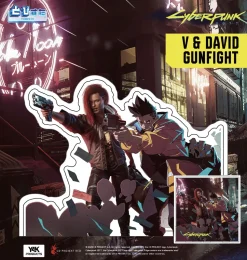 Tobista Cyberpunk 2077 & Cyberpunk: Edgerunners V & David Gunfight