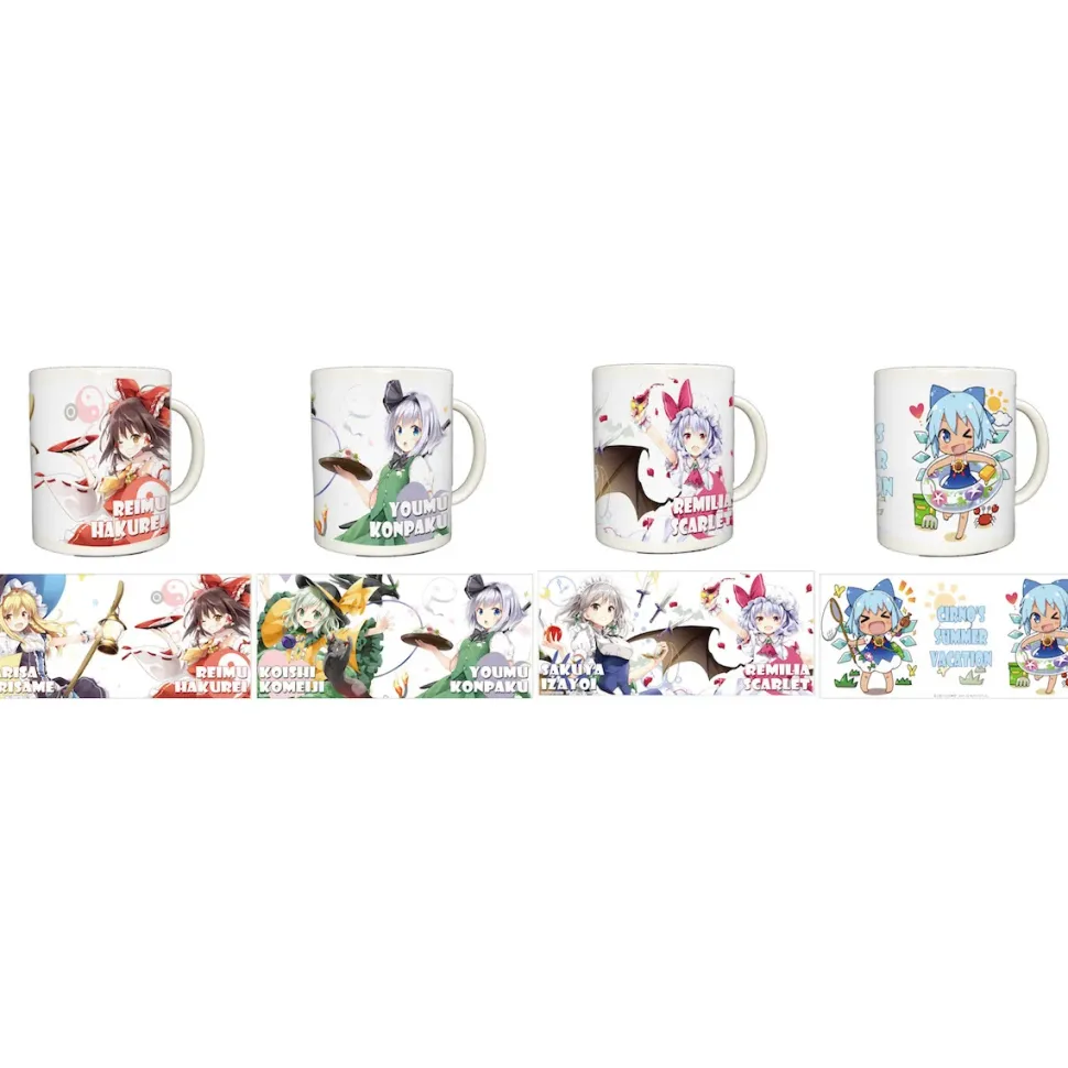 Touhou Project Full-Color Mugs